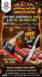 3-Stage Knife Sharpener – Repair, Sharpen & Polish