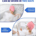Migraine Relief Cap, Soothing Headache Ice Face Mask mix coolers