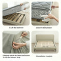 4Pcs Premium Invisible Bed Sheet Clips Anti-Slip Mattress Sheet Holders, Easy Install Sheet Fasteners for Home