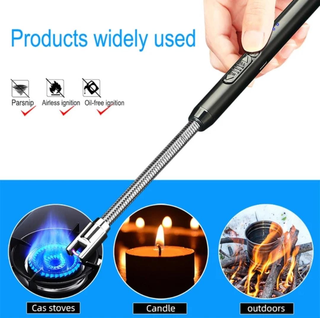 Rechargeable Flameless Candle Lighter with Flexible Neck
