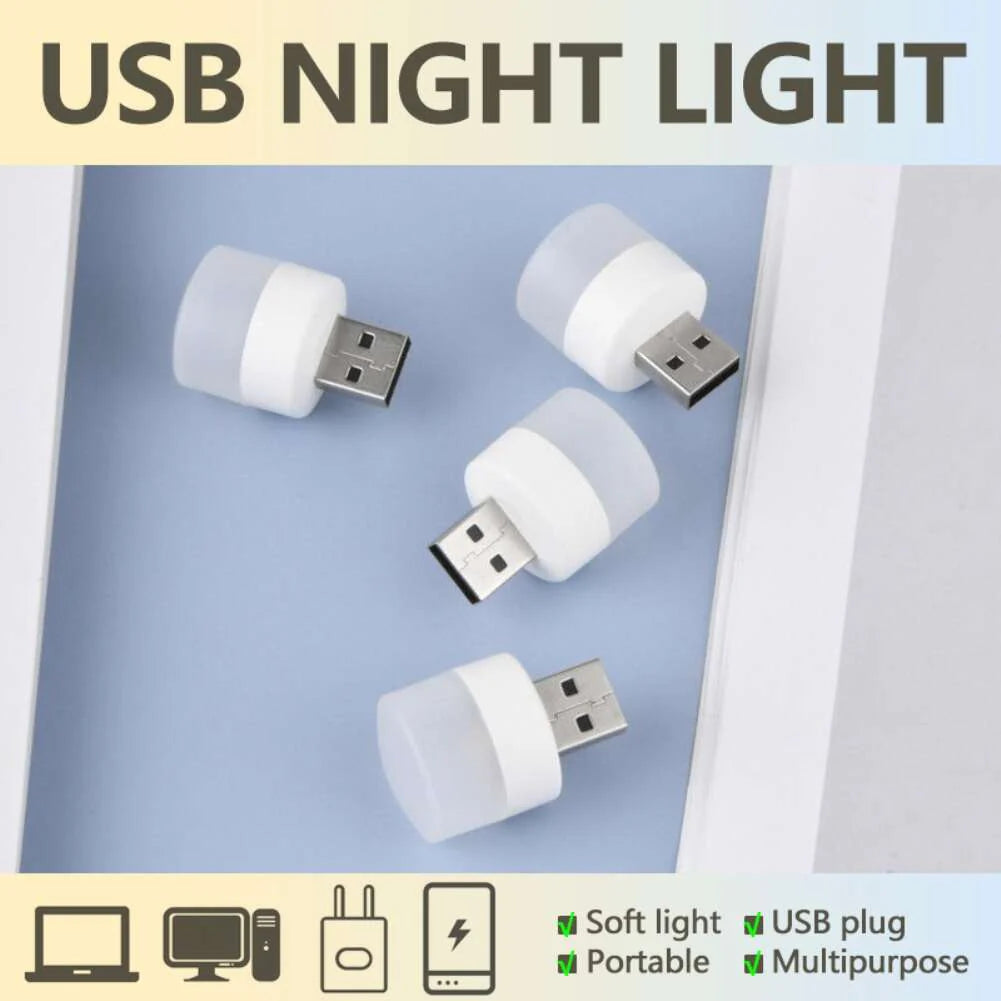 Portable Mini Usb Led Light (pack of 5 )