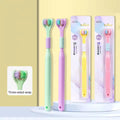 3-sided toothbrush